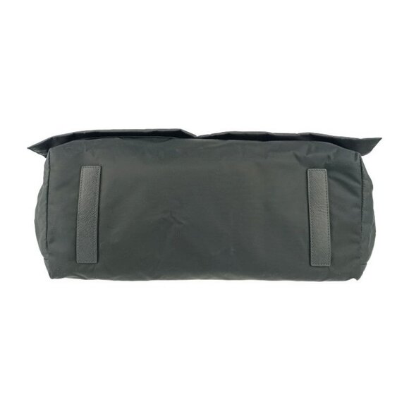 Prada Shoulder Bag Messenger Bag 2 Vd013 Black Nylon Leather Flap - Picture 4 of 10